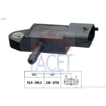 Capteur de pression barométrique, adaptation à l'altitude FACET 10.3144