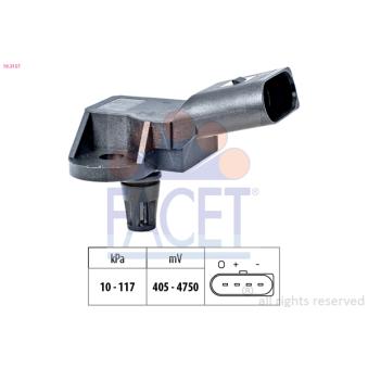 Capteur de pression barométrique, adaptation à l'altitude FACET 10.3157