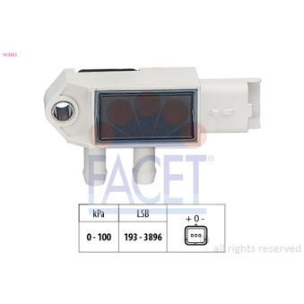 Capteur de pression barométrique, adaptation à l'altitude FACET 10.3423