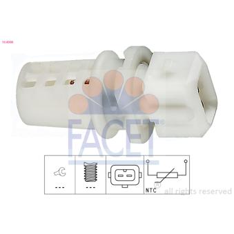 Capteur, température de l'air d'admission FACET
