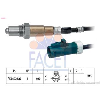 Sonde lambda FACET 10.7611