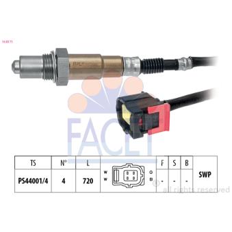 Sonde lambda FACET 10.8171