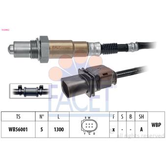 Sonde lambda FACET 10.8462