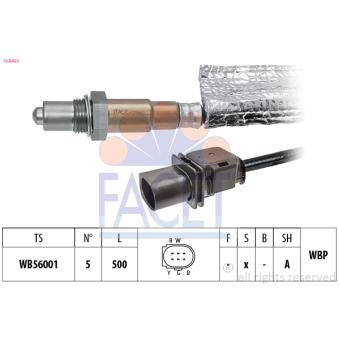Sonde lambda FACET 10.8493