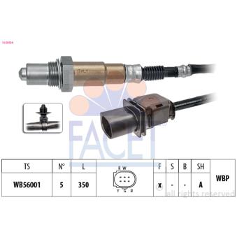 Sonde lambda FACET 10.8494
