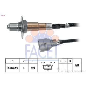 Sonde lambda FACET 10.8501