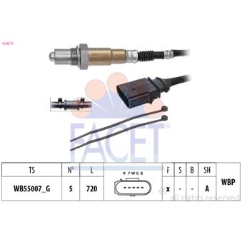Sonde lambda FACET 10.8575