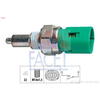 Contacteur, feu de recul FACET