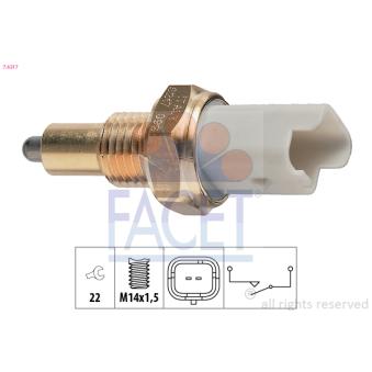 Contacteur, feu de recul FACET 7.6217