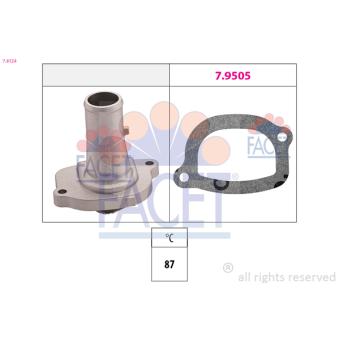 Thermostat d'eau FACET 7.8124