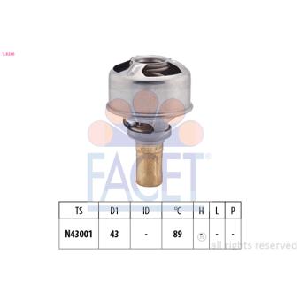 Thermostat d'eau FACET