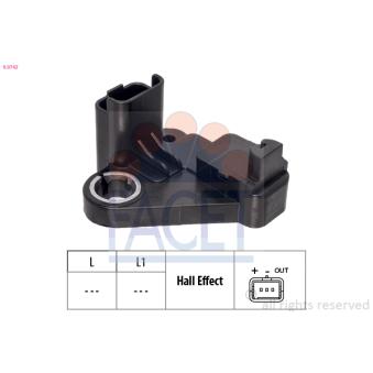 Capteur d'angle, vilebrequin FACET