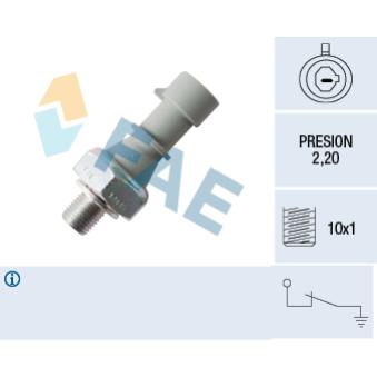 Indicateur de pression d'huile FAE