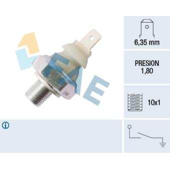 Indicateur de pression d'huile FAE 12910