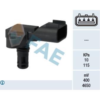 Capteur, pression du tuyau d'admission FAE 15113