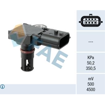 Capteur, pression du tuyau d'admission FAE 15274