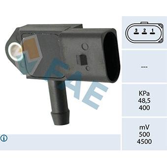 Capteur, pression du tuyau d'admission FAE 16133