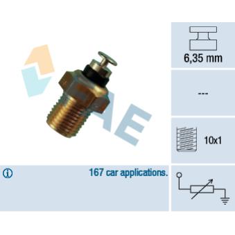 Sonde de température, liquide de refroidissement FAE 32110