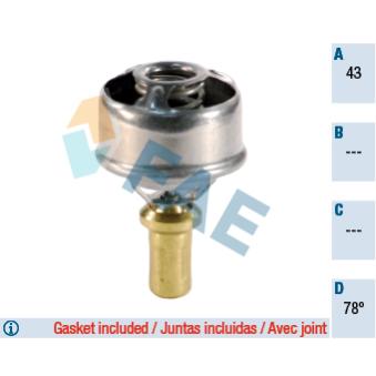 Thermostat d'eau FAE 5202878
