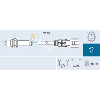 Sonde lambda FAE