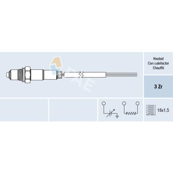 Sonde lambda FAE 77003