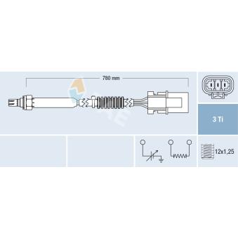Sonde lambda FAE 77181