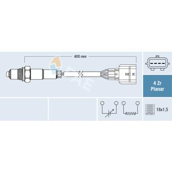 Sonde lambda FAE 77579