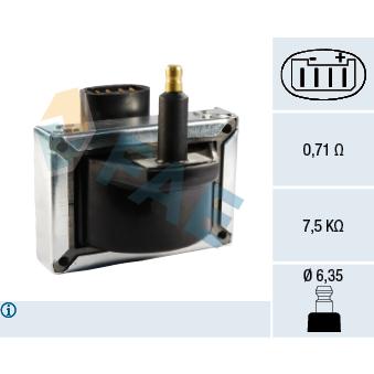 Bobine d'allumage FAE 80263
