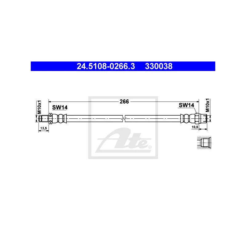 Flexible de frein ATE 24.5108-0266.3