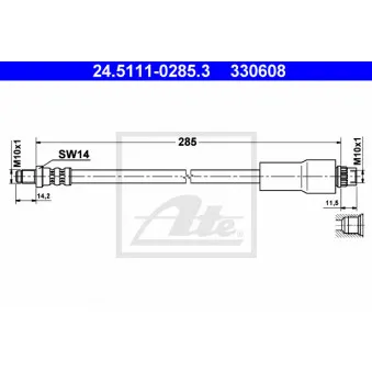 Flexible de frein ATE 24.5111-0285.3