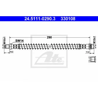 Flexible de frein ATE 24.5111-0290.3
