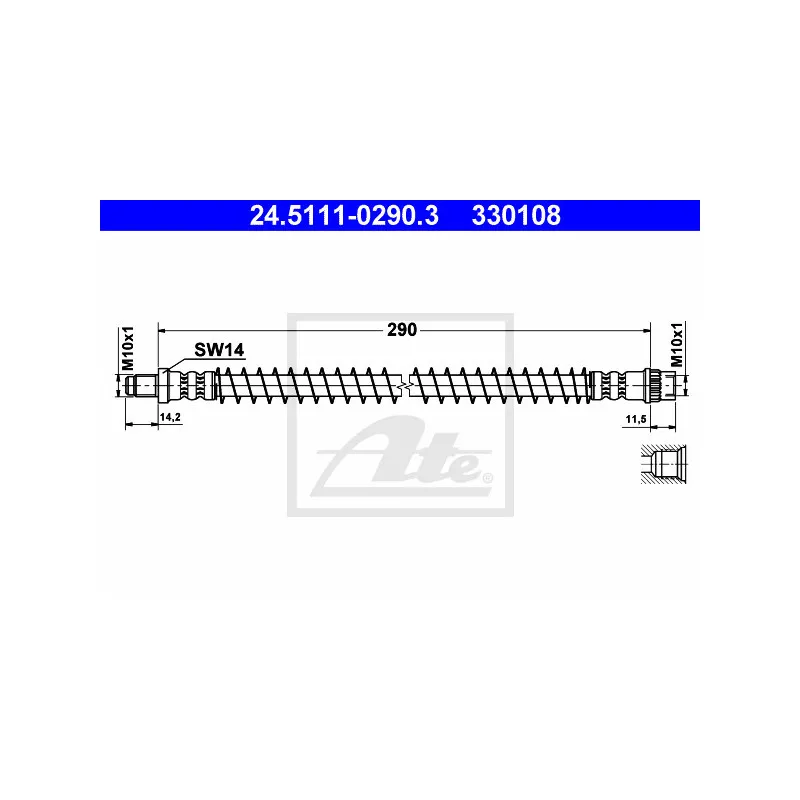 Flexible de frein ATE 24.5111-0290.3