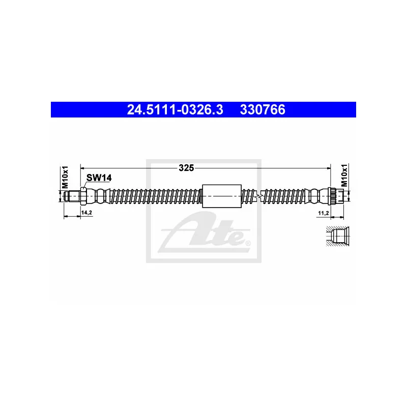 Flexible de frein ATE 24.5111-0326.3