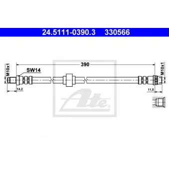 Flexible de frein ATE 24.5111-0390.3
