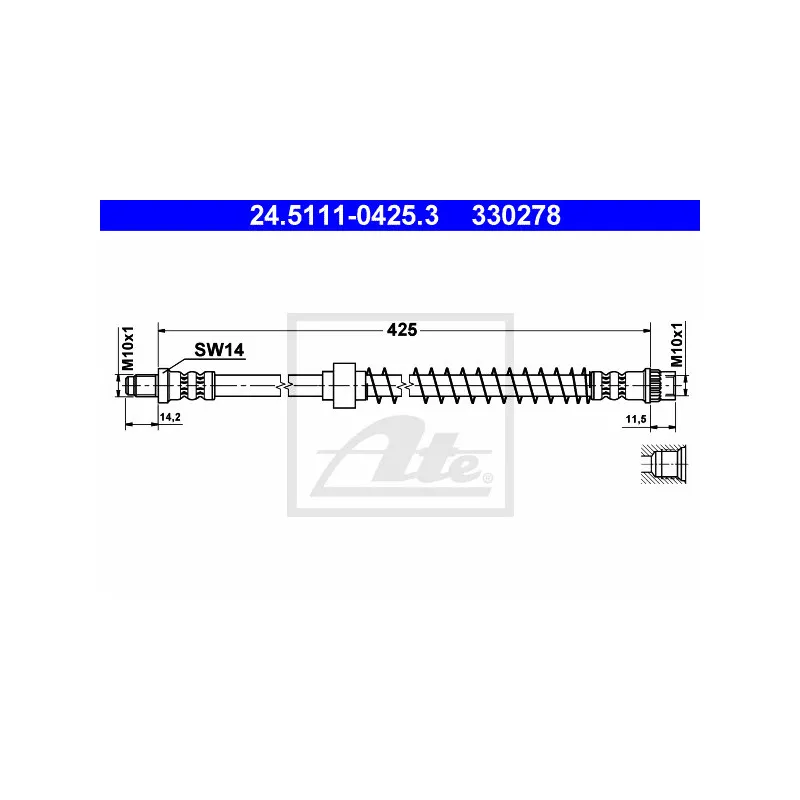 Flexible de frein ATE 24.5111-0425.3