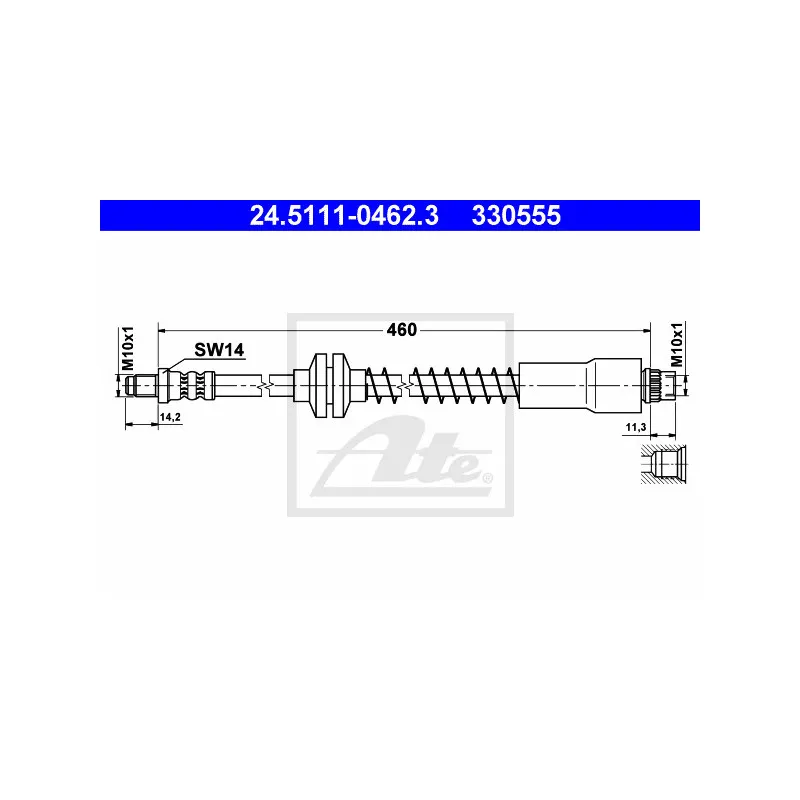 Flexible de frein ATE 24.5111-0462.3