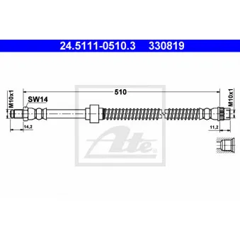 Flexible de frein ATE 24.5111-0510.3