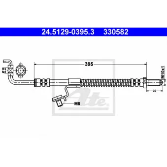 Flexible de frein ATE 24.5129-0395.3
