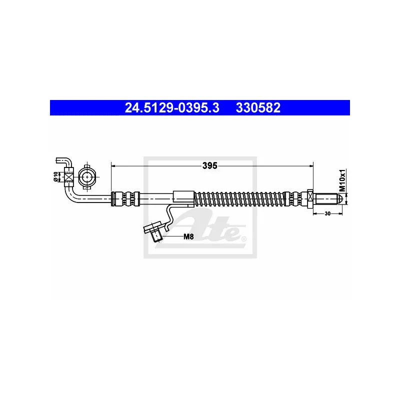 Flexible de frein ATE 24.5129-0395.3