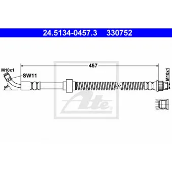 Flexible de frein ATE 24.5134-0457.3