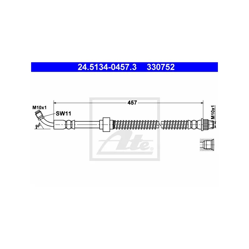 Flexible de frein ATE 24.5134-0457.3