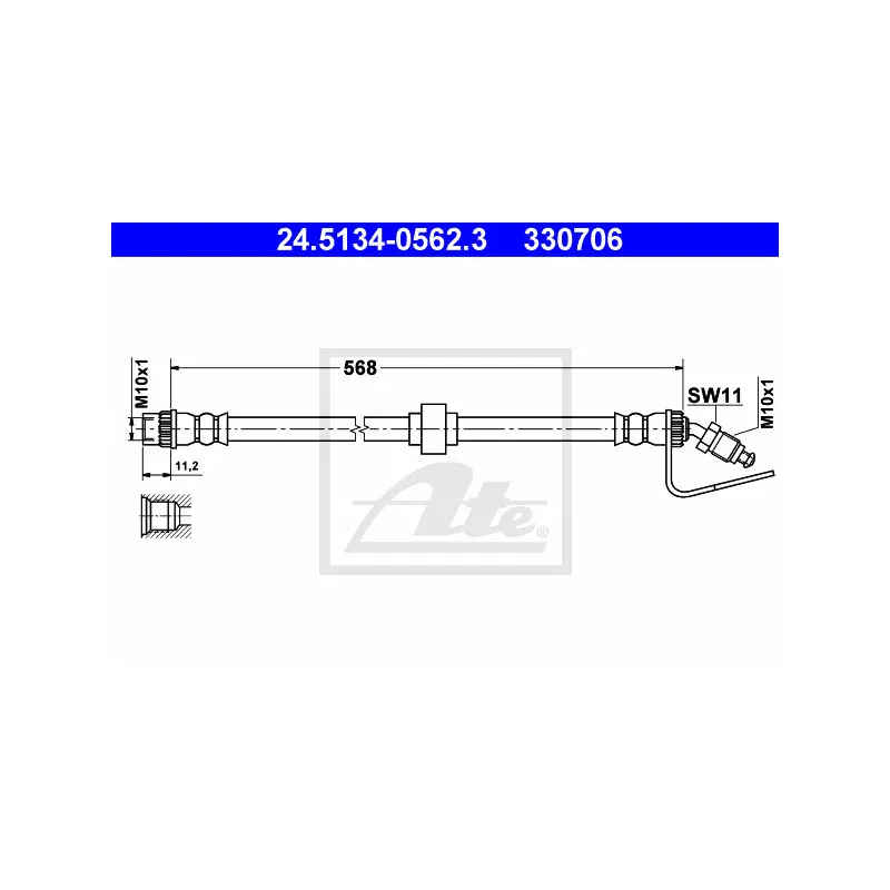 Flexible de frein ATE 24.5134-0562.3