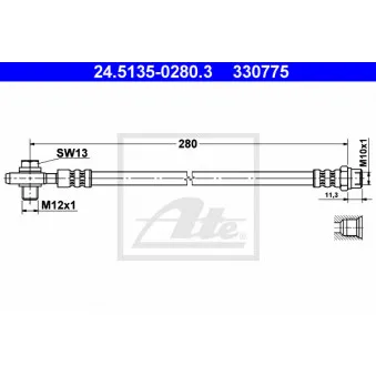 Flexible de frein ATE 24.5135-0280.3