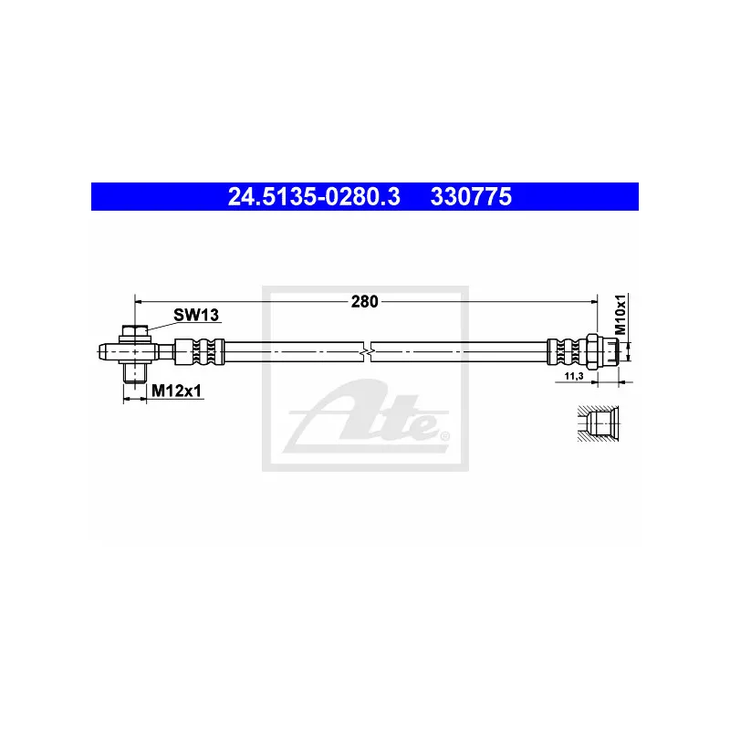 Flexible de frein ATE 24.5135-0280.3