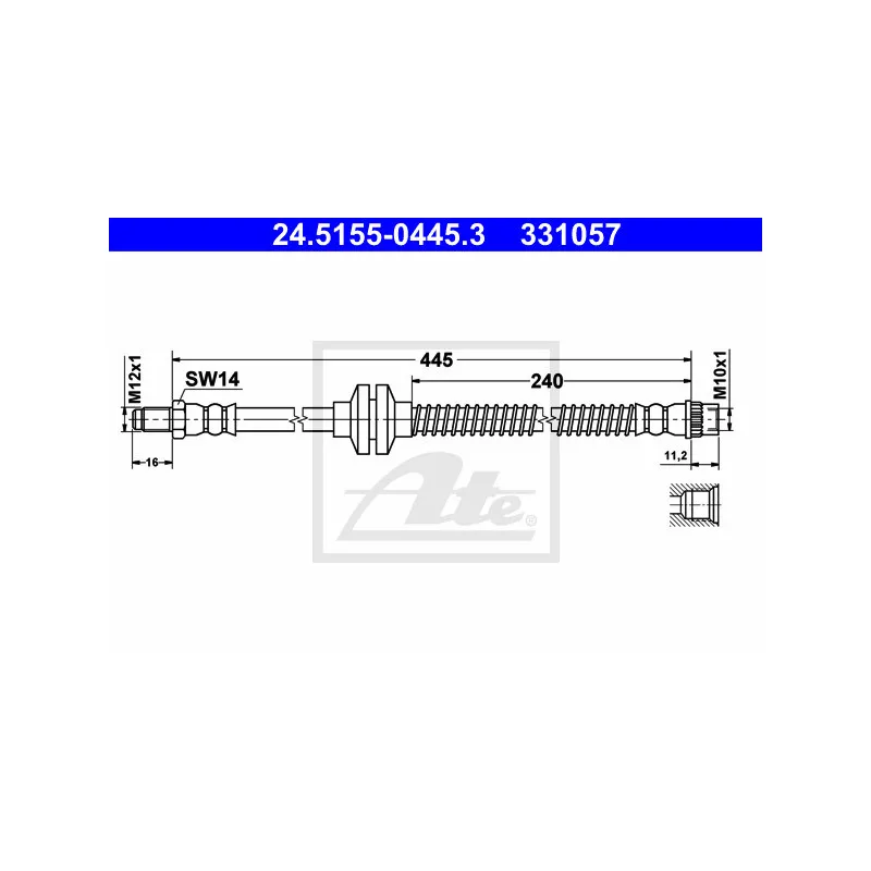 Flexible de frein ATE 24.5155-0445.3