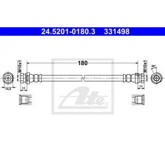 Flexible de frein ATE 24.5201-0180.3