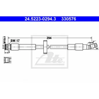 Flexible de frein ATE 24.5223-0294.3