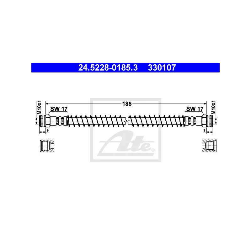 Flexible de frein ATE 24.5228-0185.3