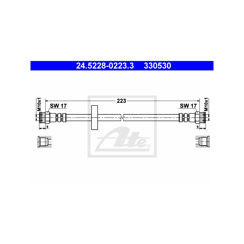 Flexible de frein ATE 24.5228-0223.3