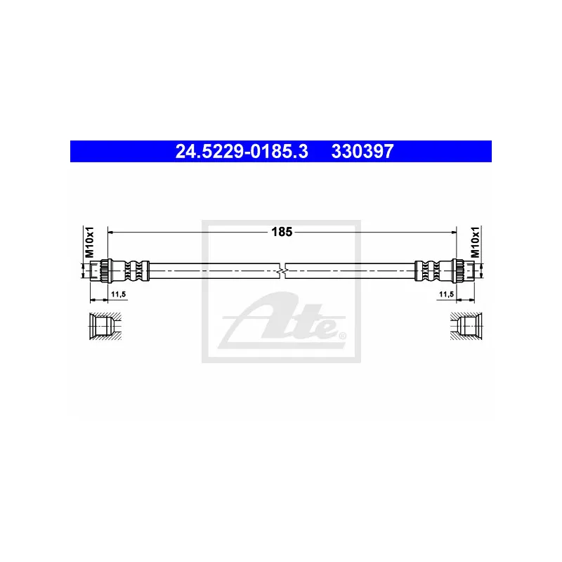 Flexible de frein ATE 24.5229-0185.3